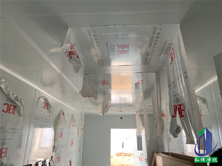 潔凈車間-門窗天花貼內圓弧 潔凈車間-門窗天花貼內圓弧